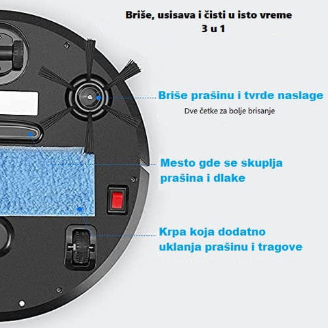 RX800 Robot Usisivač