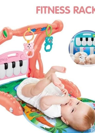 Guralica hodalica + klavir + baby gym 3u1