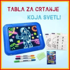 Magična svetleća tabla za crtanje (Magic Pad)