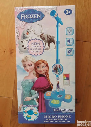 Mikrofon FROZEN sa stalkom za decu