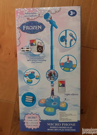 Mikrofon FROZEN sa stalkom za decu