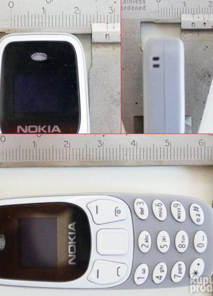 Mini NOKIA 3310 u sivoj boji