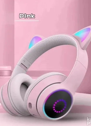 NOVO! Slusalice K26 /Roze/bluetooth Macije usi