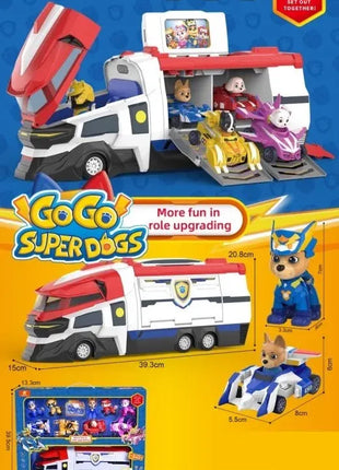 NOVO! SUPER set 4 Patrolne šape + Kamion + dodaci