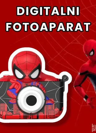 SPAJDERMEN digitalni fotoaparat za decu