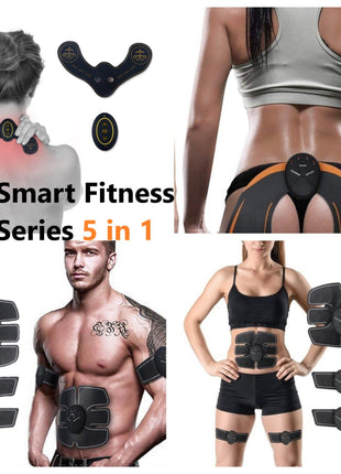 Sprava za trbušnjake 5 u 1-EMS Smart Fitness