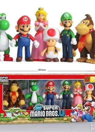 SUPER MARIO druzina SET od 6 kvalitetnih figura igracke